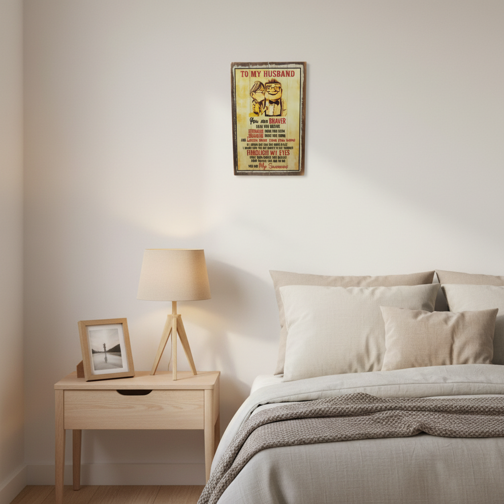Our Lives Together
A touching message about growing older together and valuing the life and memories you share. This design makes a beautiful gift for a husband, especially for an anniversary or special milestone.
