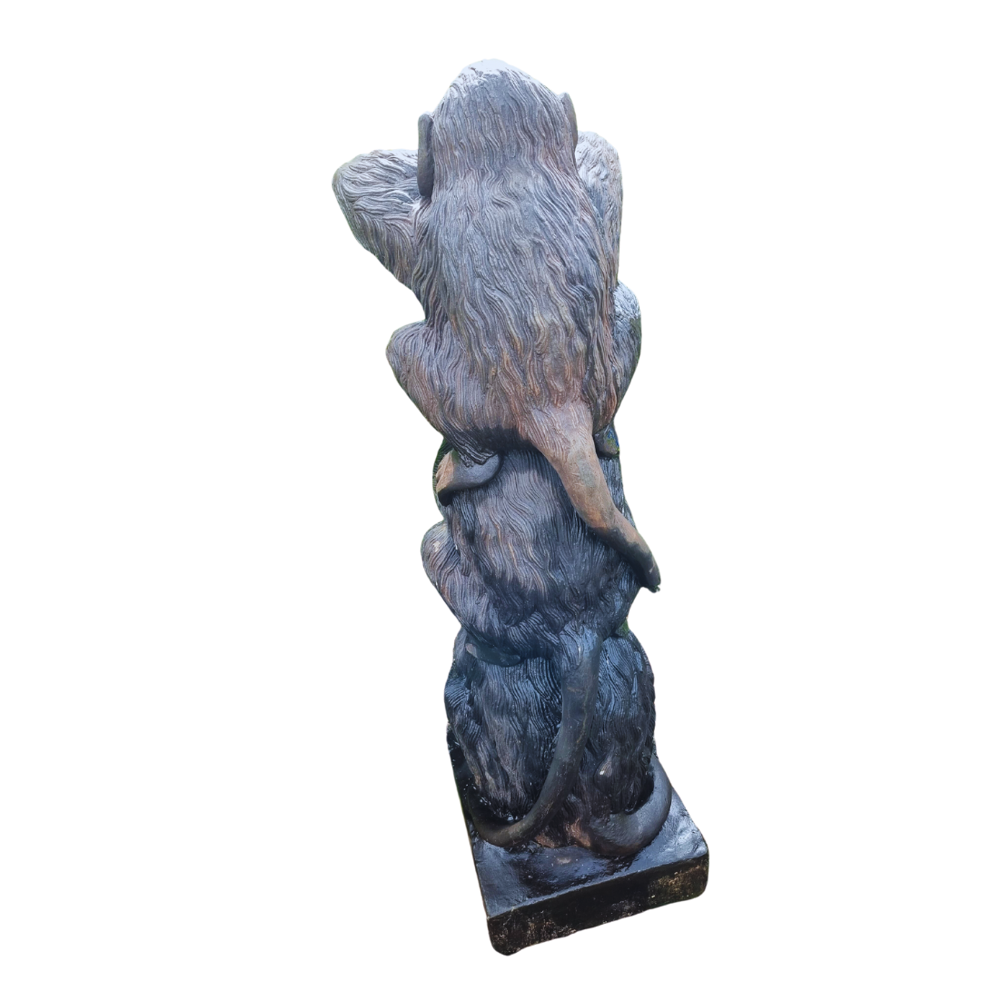 Three Wise Monkey's Garden Statue