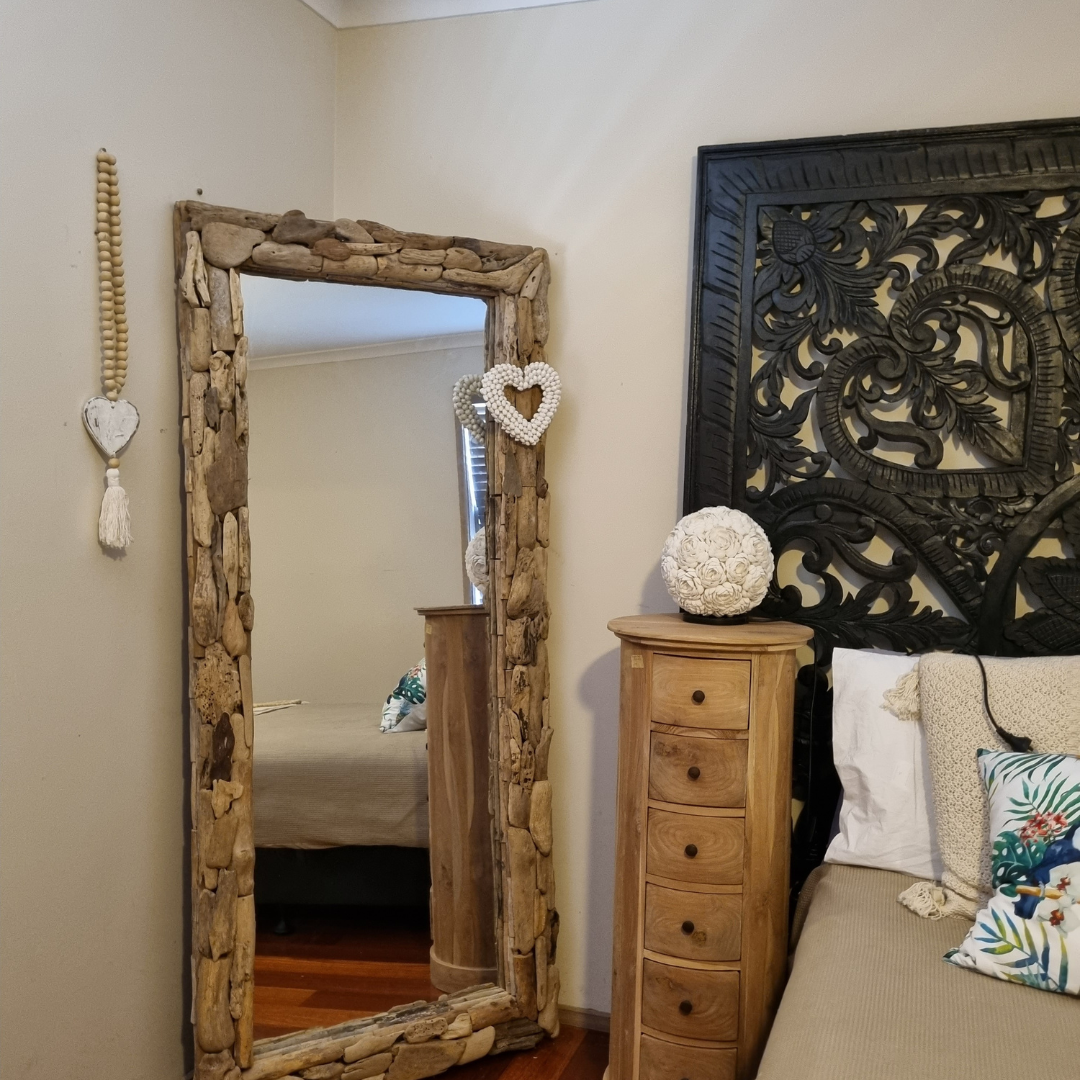 driftwood mirror large