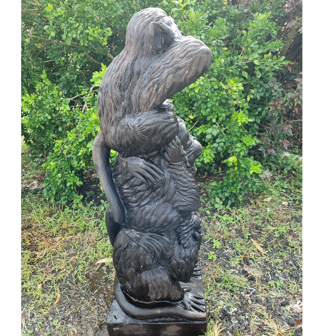 Three Wise Monkey's Garden Statue
