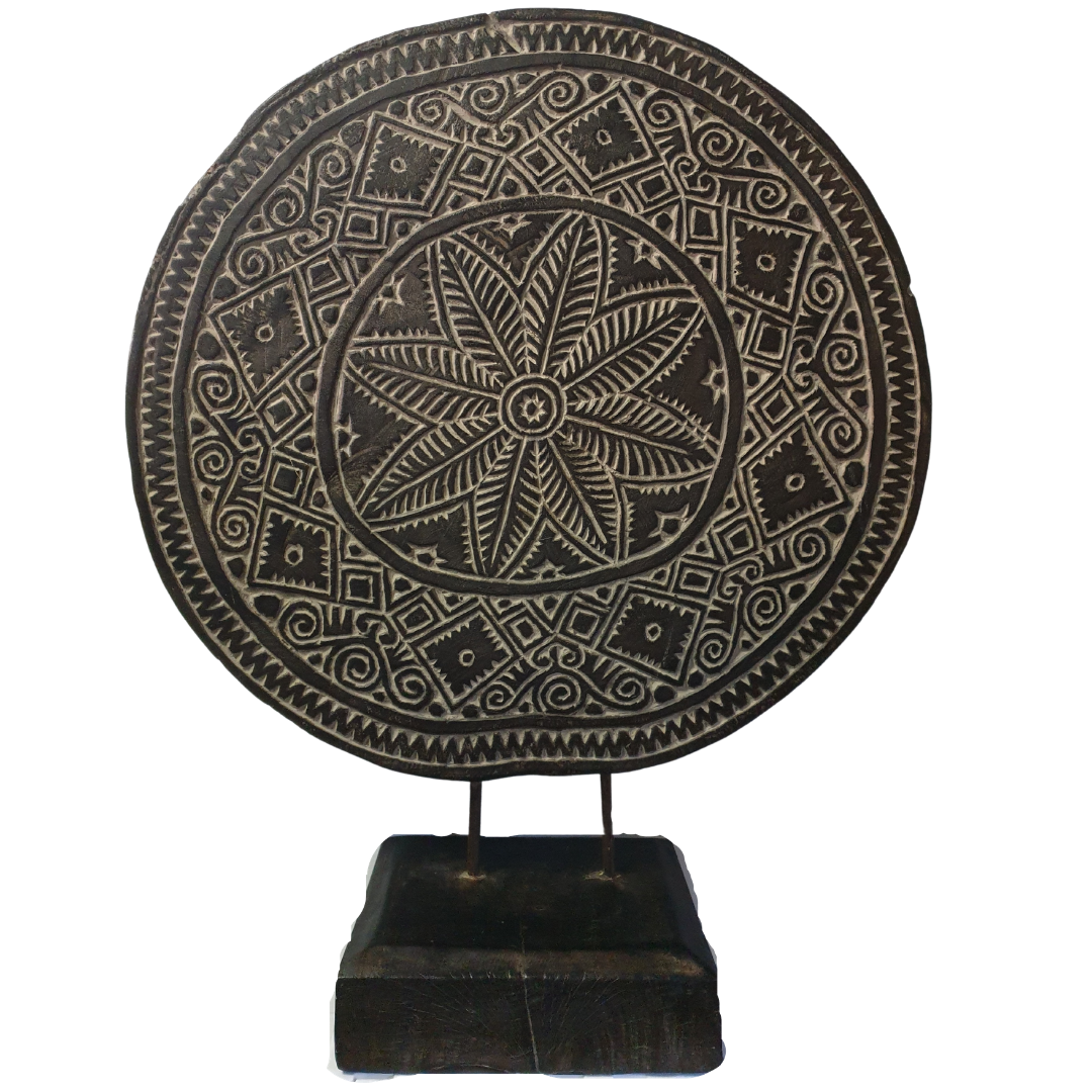 Wooden Tribal Coastal Décor