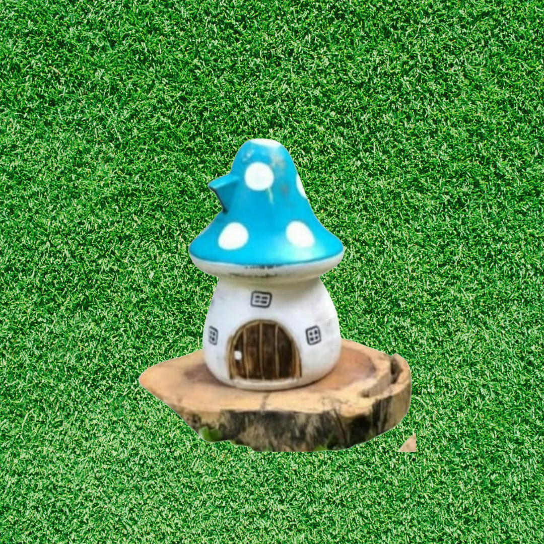 Mushroom Fairy Garden House