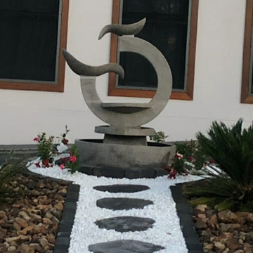 Garden Design Circular Water Fountain