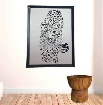 Leopard style Dot Art Painting 