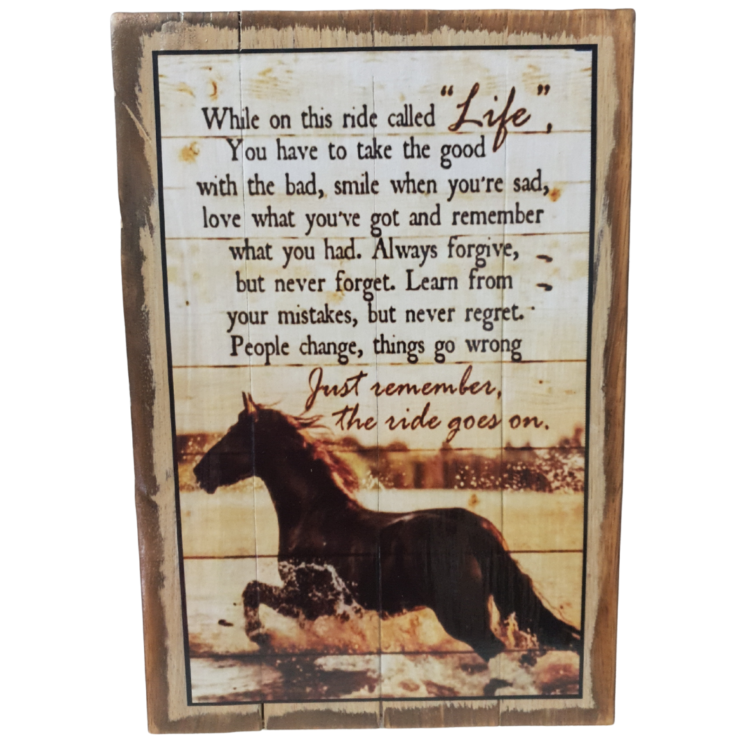 Inspirational Quote Signs Novelty Style SIG#13