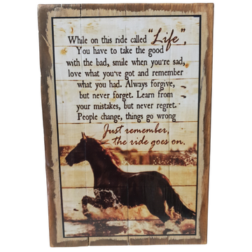 Inspirational Quote Signs Novelty Style SIG#13
