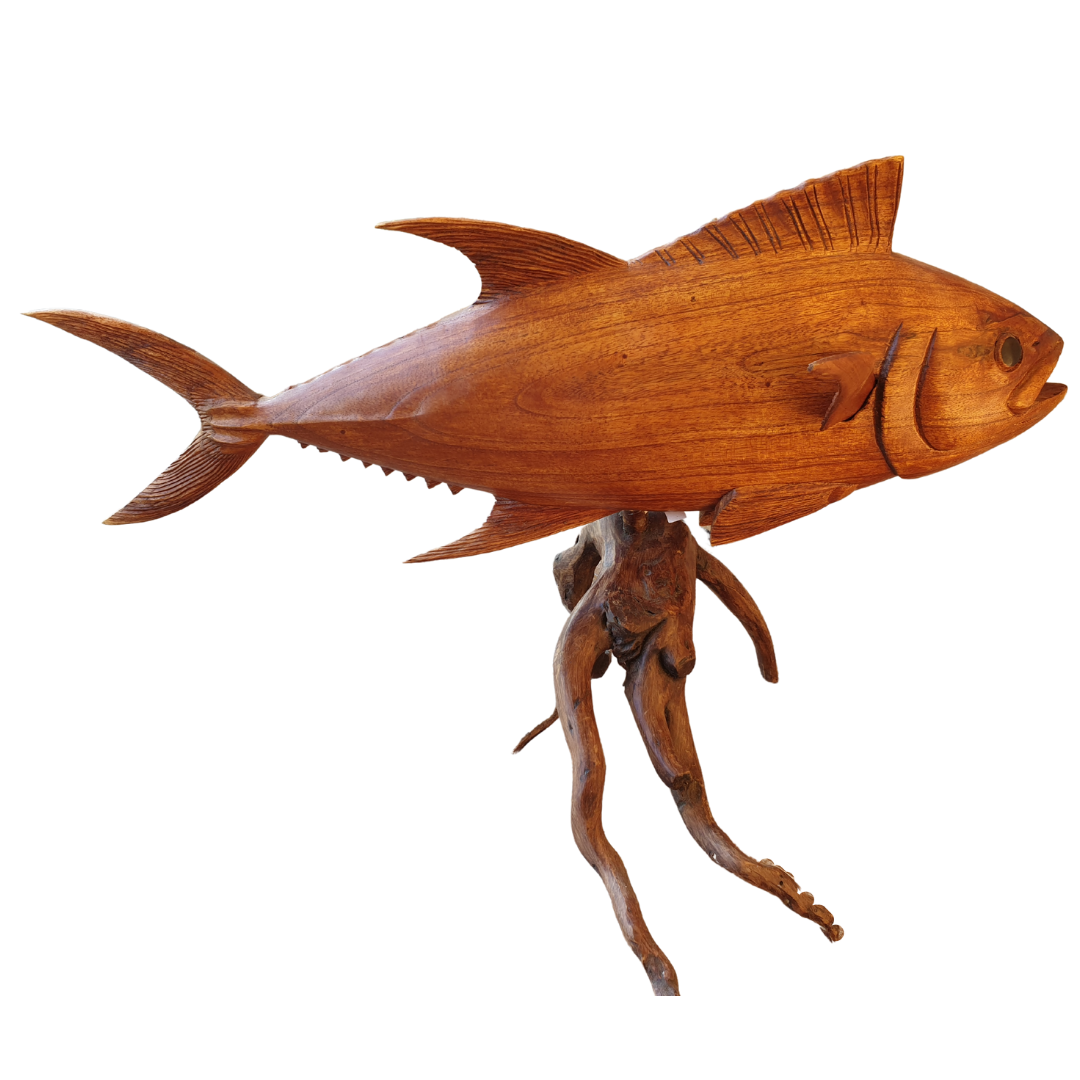 Wooden Tuna Fish